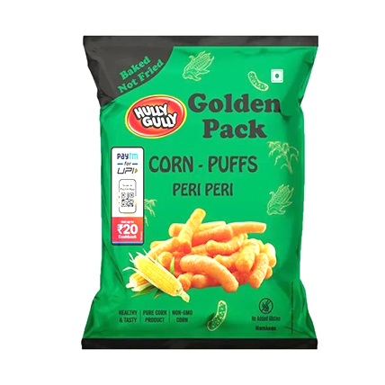 Hully Gully Snacks Corn Puff Peri Peri